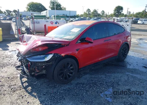 2018 Tesla Model X 100D/75D/P100D из США, поврежденный, VIN 5YJXCBE28JF112916